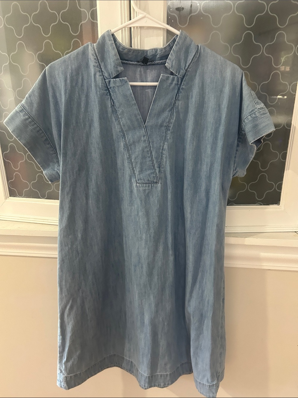 Talbots Light Wash Denim Dress